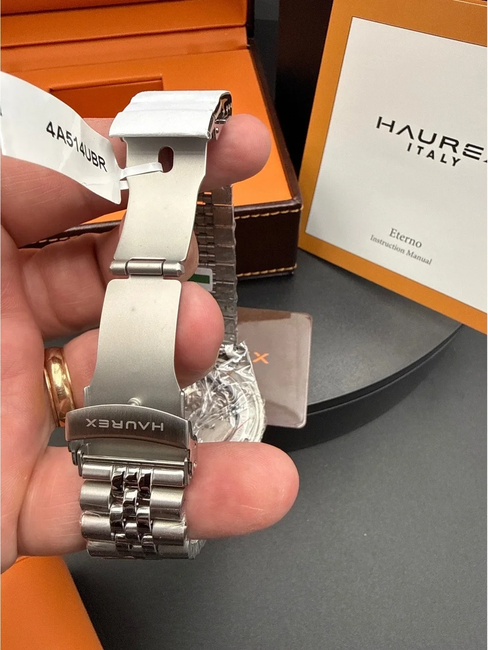 Haurex Italy Eterno Automatic Water Resistant Men's Watch 44